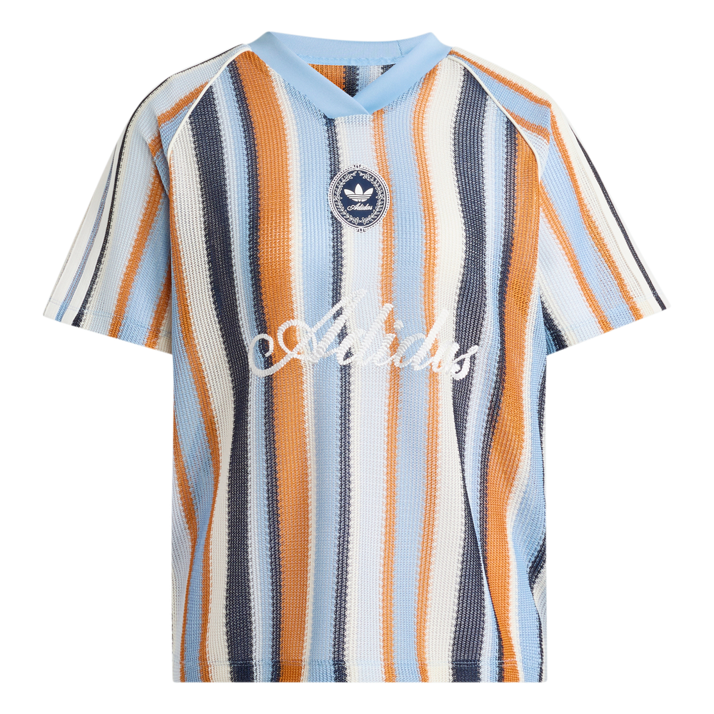 Adidas Originals Summer Glow Knitted Oversized Jersey Ash Blue