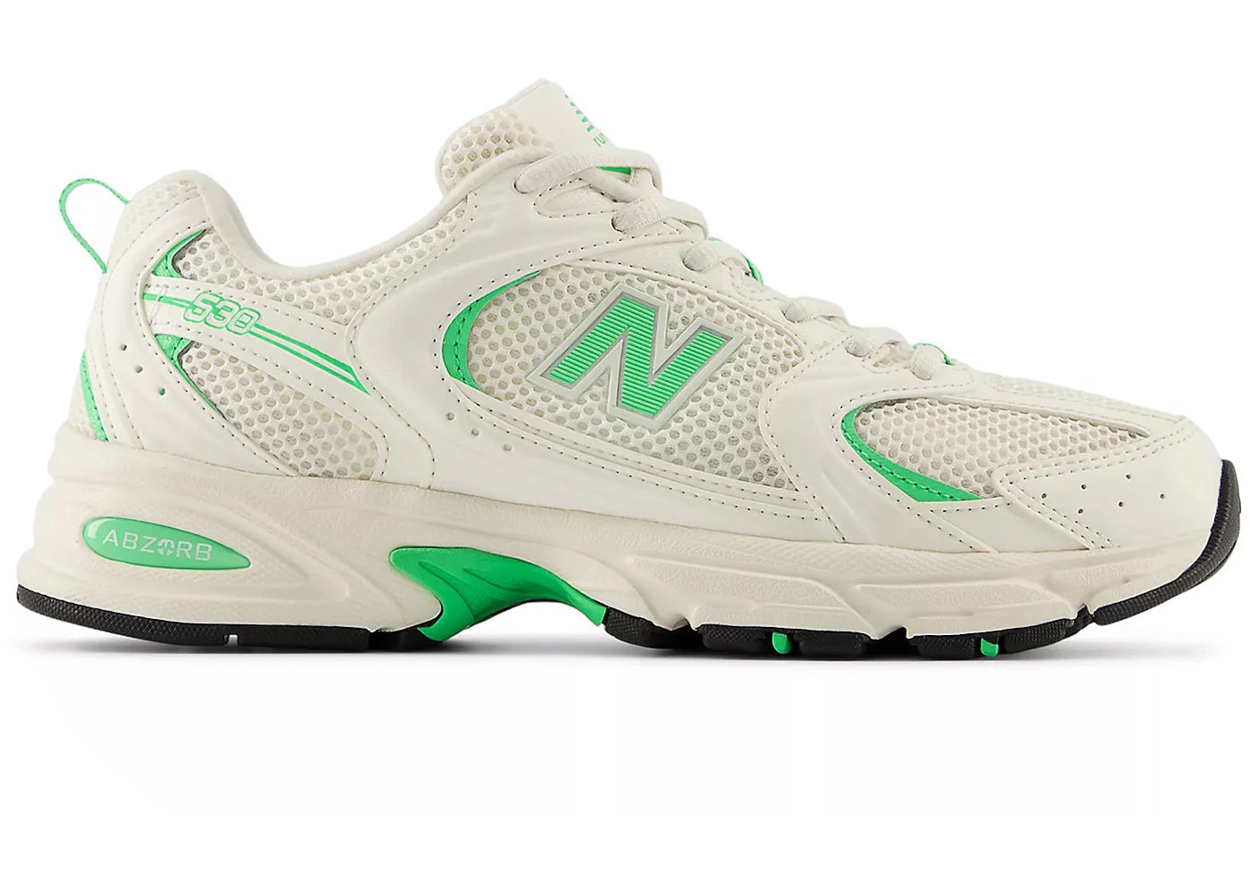 New Balance 530 Sea Salt Lime Leaf
