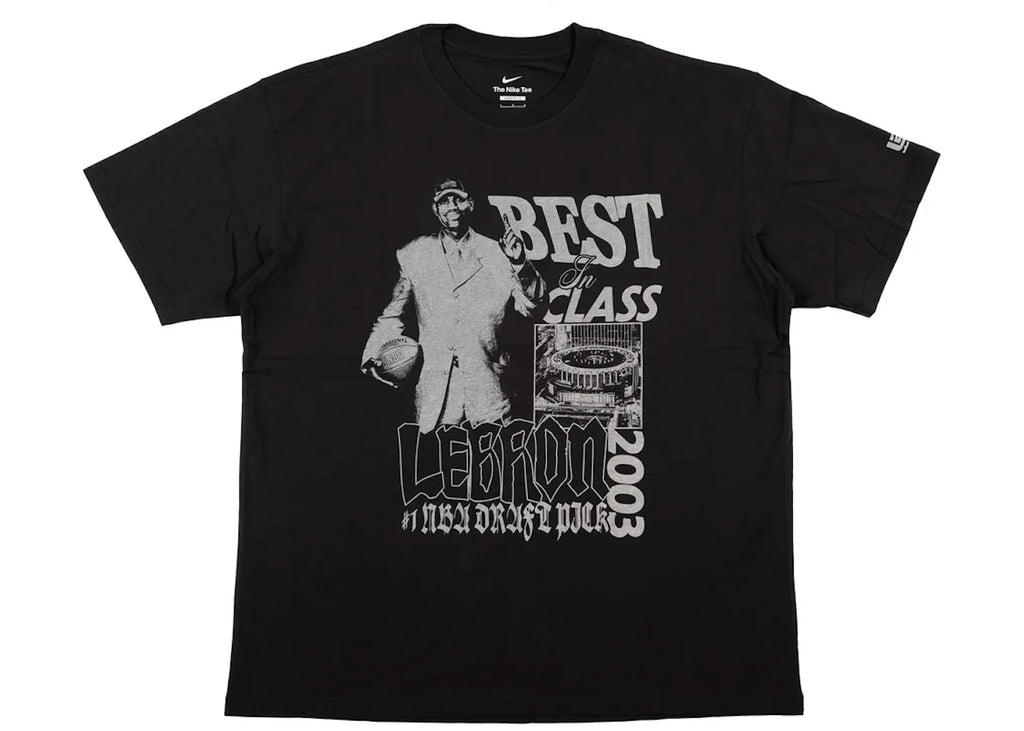 Nike LeBron James "Best In Class" Basketball T-shirt Black