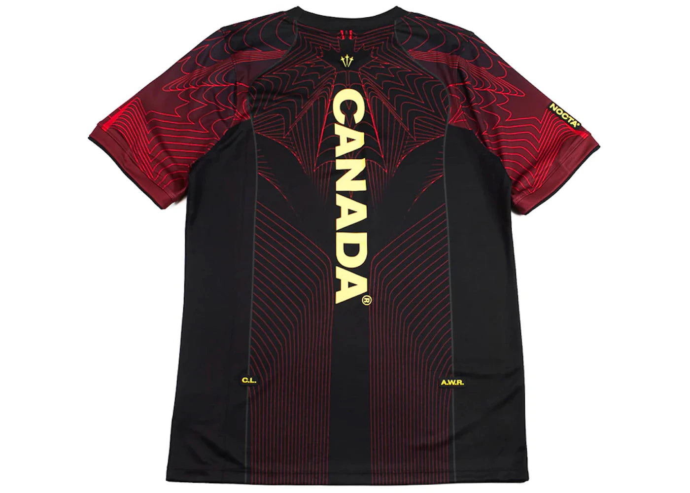 Nike x NOCTA Canada X2 World Cup 2026 Soccer O-Can Pre-Match Jersey Black