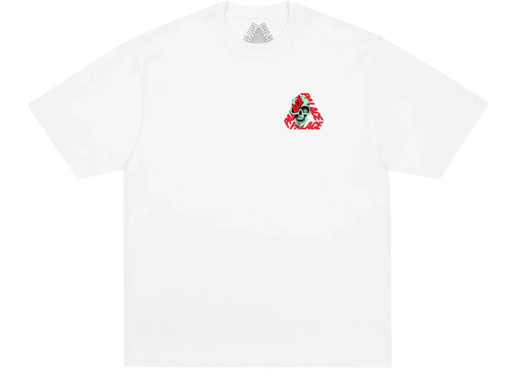 Palace P3 Skull T-shirt White