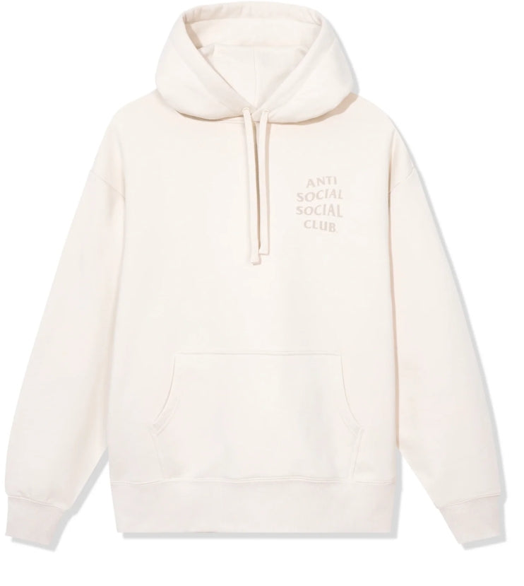 Anti Social Social Club Cancelled Tonal Hoodie Cream INS-710442240B ADONIO