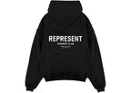 Represent Owners Club Zip Hoodie Black