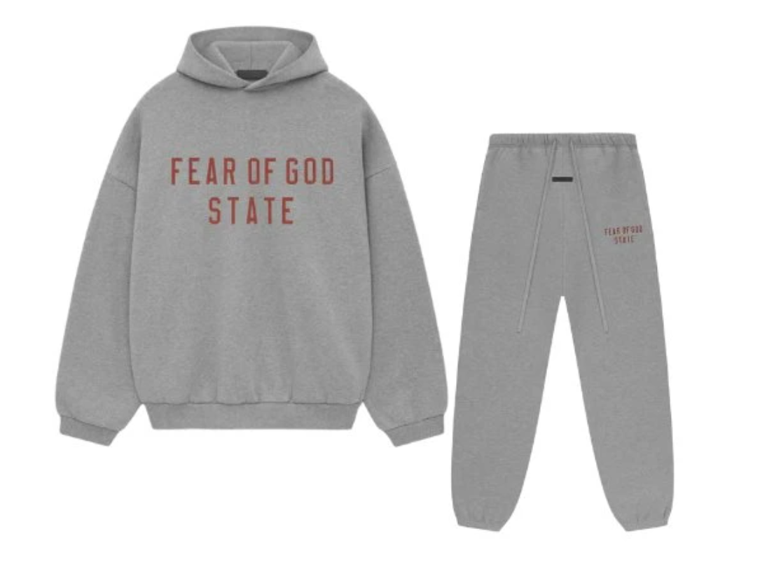 Fear of God Essentials FW24 Dark Heather State – Celý Set
