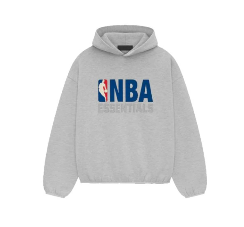 Fear of God Essentials NBA S24 Mikina Light Heather
