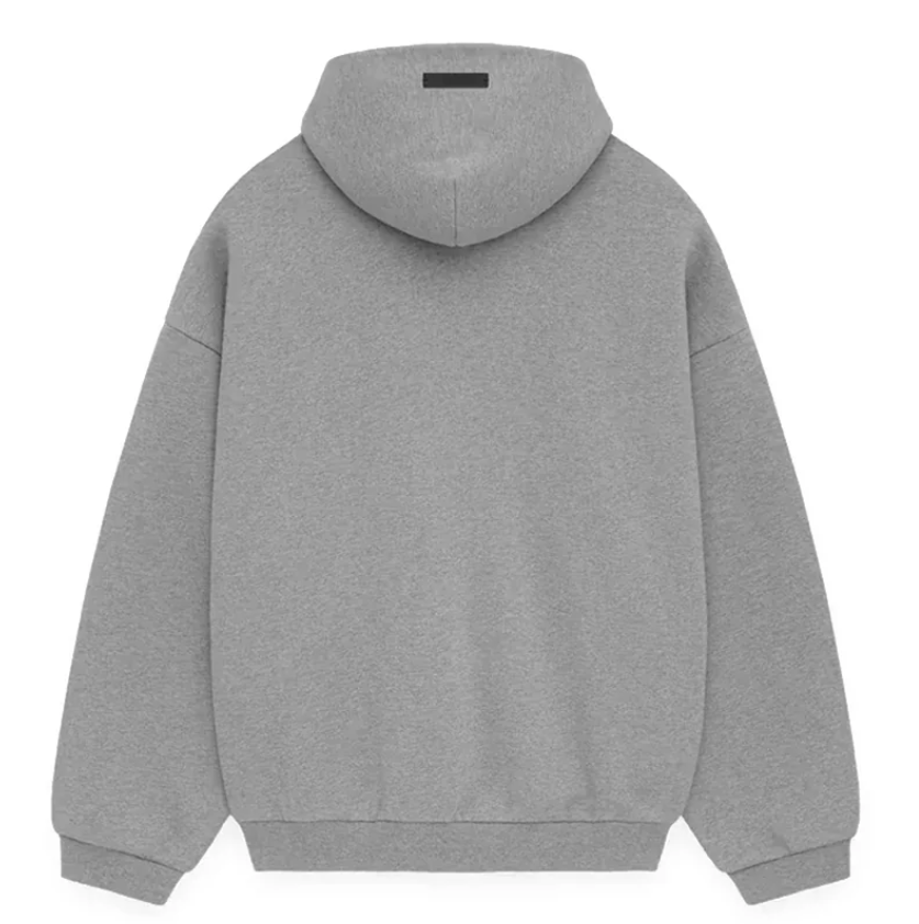 Fear of God Essentials Mikina s kapucňou FW24 Dark Heather State