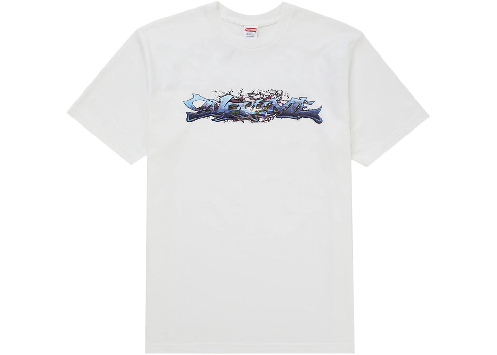 Supreme Tag Tee White
