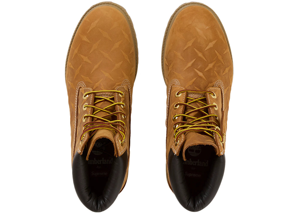 Timberland 6" Premium Waterproof Boot Supreme Diamond Plate Wheat (2026)