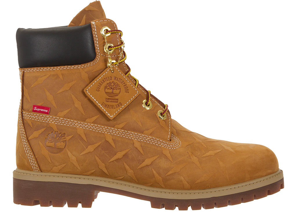 Timberland 6" Premium Waterproof Boot Supreme Diamond Plate Wheat (2026)