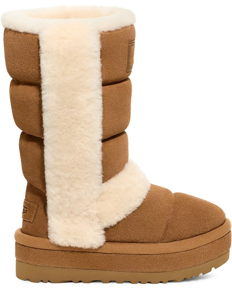 tenisky a boty UGG Classic Chillapeak Boot Tall Chestnut (W) 1145990-CHE ADONIO