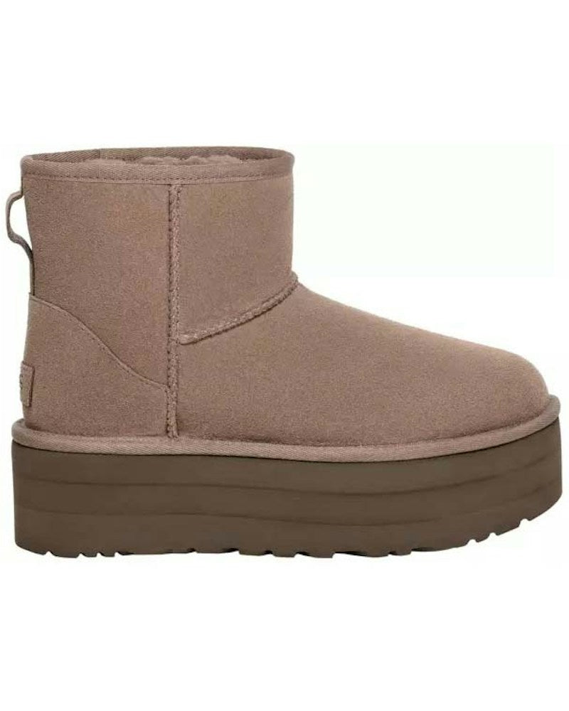 tenisky a boty UGG Classic Mini Platform Boot Smoke Plum (W) 1134991-SKP ADONIO