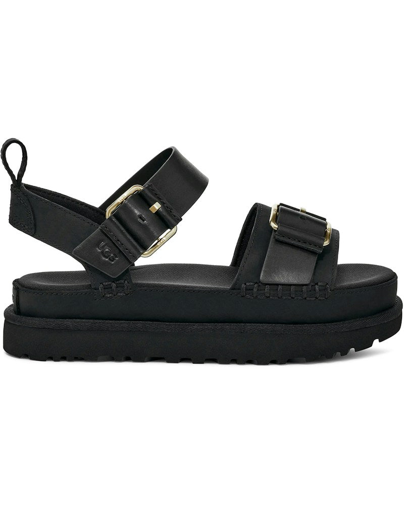 tenisky a boty UGG Goldenstar Villa Sandal Black (W) 1167392-BLK ADONIO