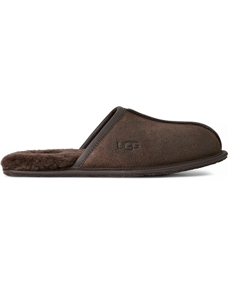 tenisky a boty UGG Scuff Leather Distressed Slipper Dusted Cocoa 1171294-DDC ADONIO