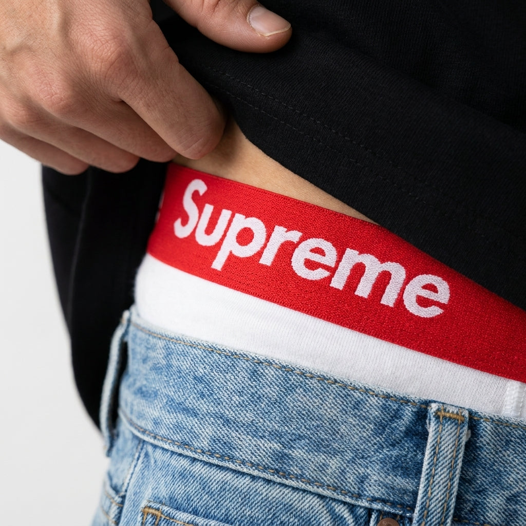 Supreme Hanes Boxer Briefs White ADONIO