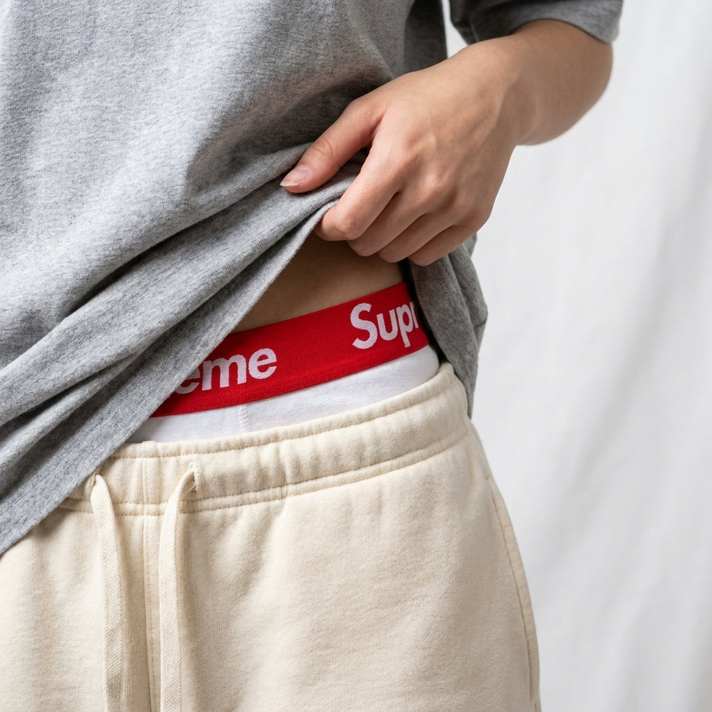 Supreme Hanes Boxer Briefs White ADONIO