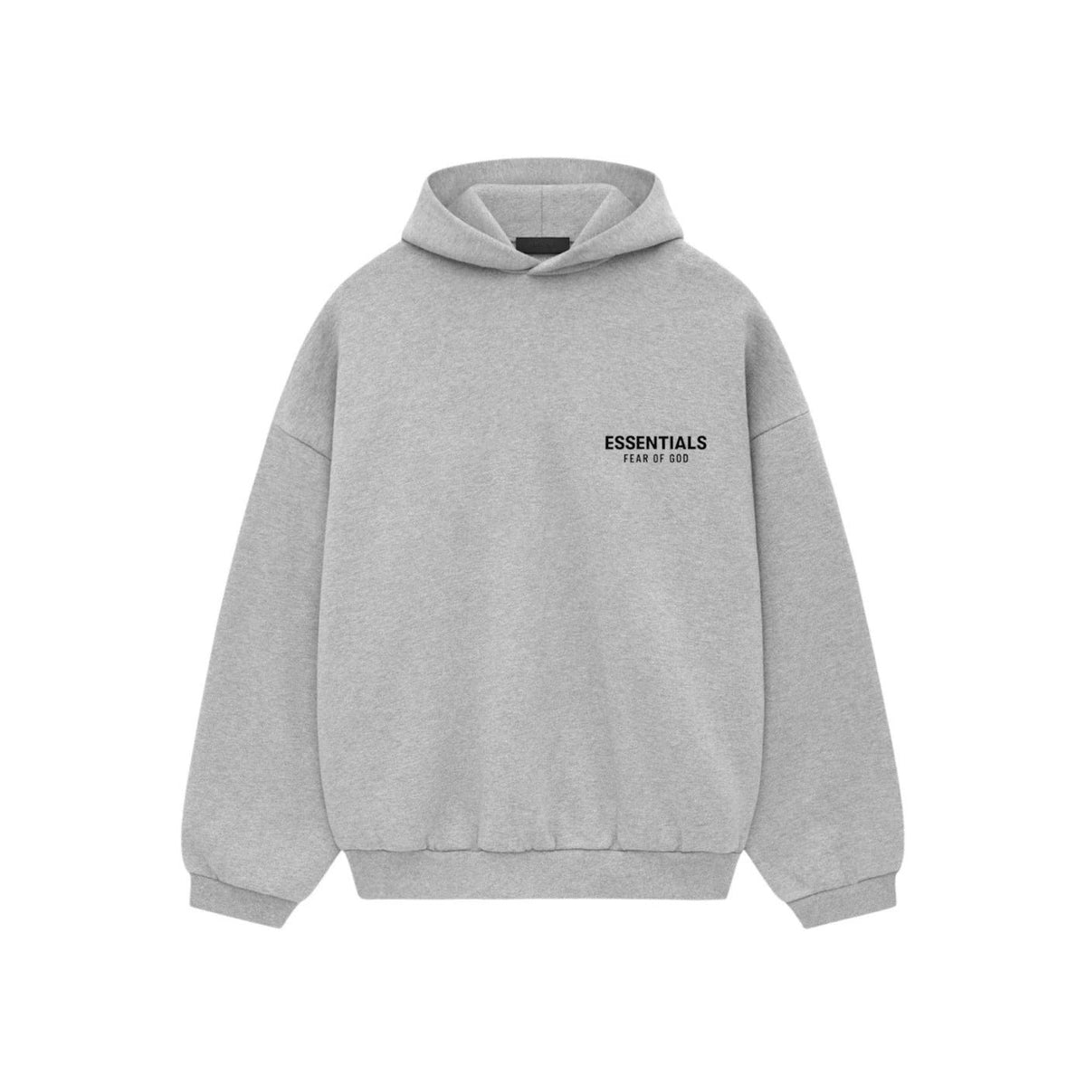 Fear of God Essentials S24 Fleece Hoodie Light Heather Grey