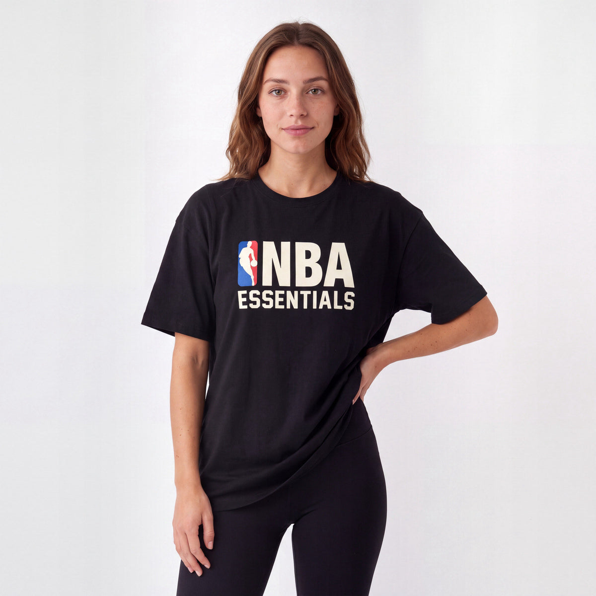 tričko Fear of God Essentials NBA S24 T-Shirt Black 125AL244001F ADONIO