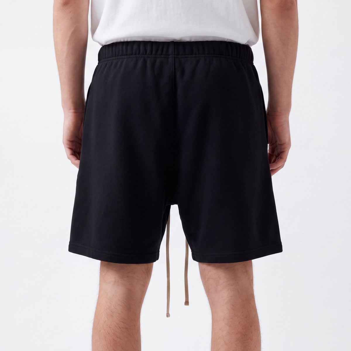 Fear of God Essentials NBA Sweatshorts (SS25) Grey Black ADONIO