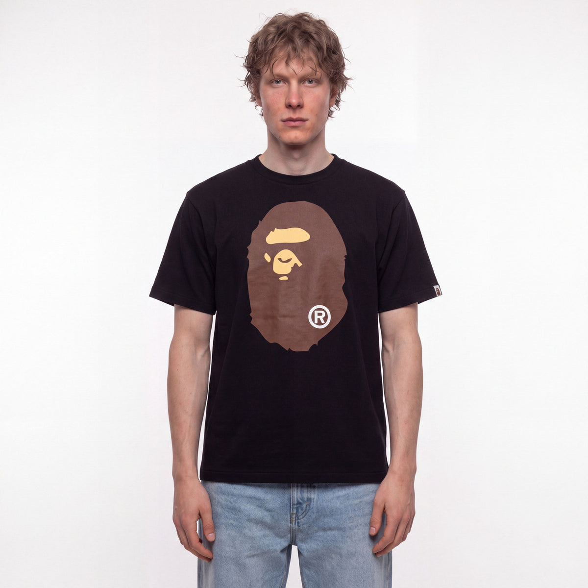 tričko BAPE Big Ape Head T-Shirt Black 1K80-110-002 ADONIO