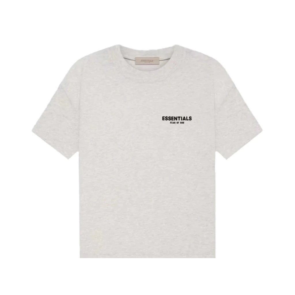 tričko Fear of God Essentials S22 T-shirt Light Oatmeal ADONIO
