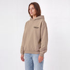 Fear of God Essentials S24 Fleece Hoodie Desert ADONIO