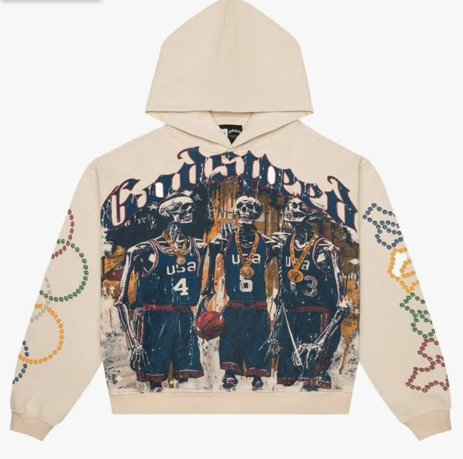 Godspeed Dream Team 24 Hoodie Bone INS-8ED9EADDCE ADONIO