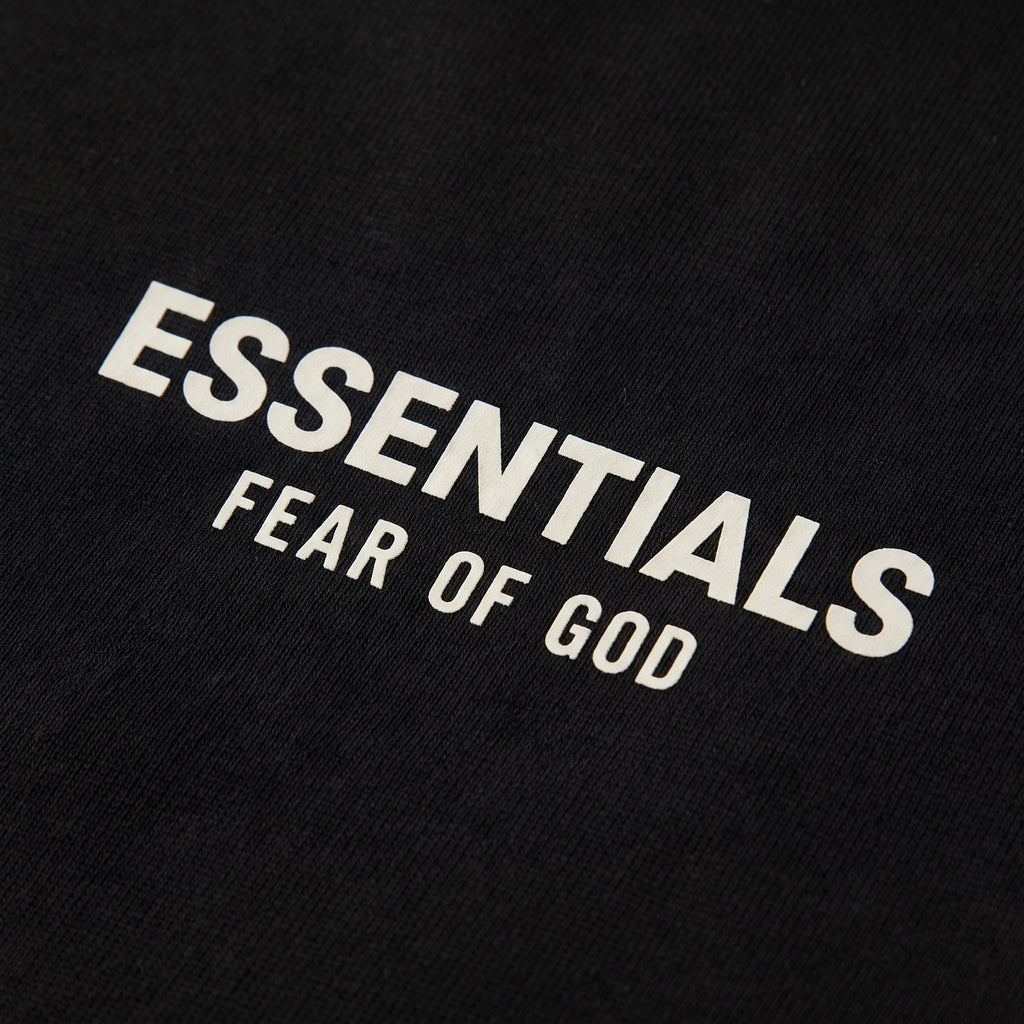 Fear of God Essentials S24 Fleece Hoodie Black 192HO246250F ADONIO
