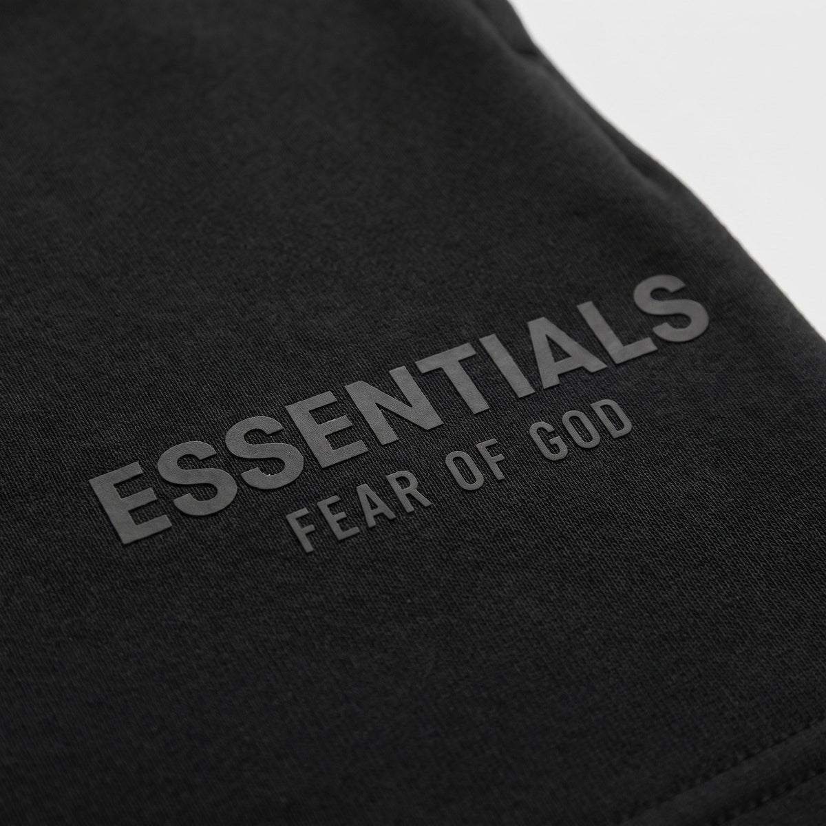 šortky Fear of God Essentials S25 Shorts Glossy Jet Black 160SP252000F ADONIO