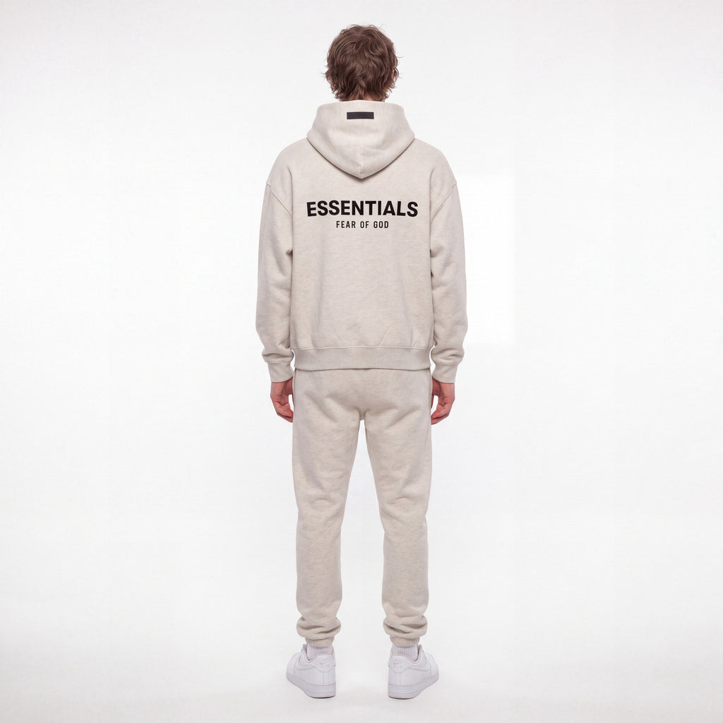 Fear of God Essentials S22 Light Oatmeal - Celý set ADONIO
