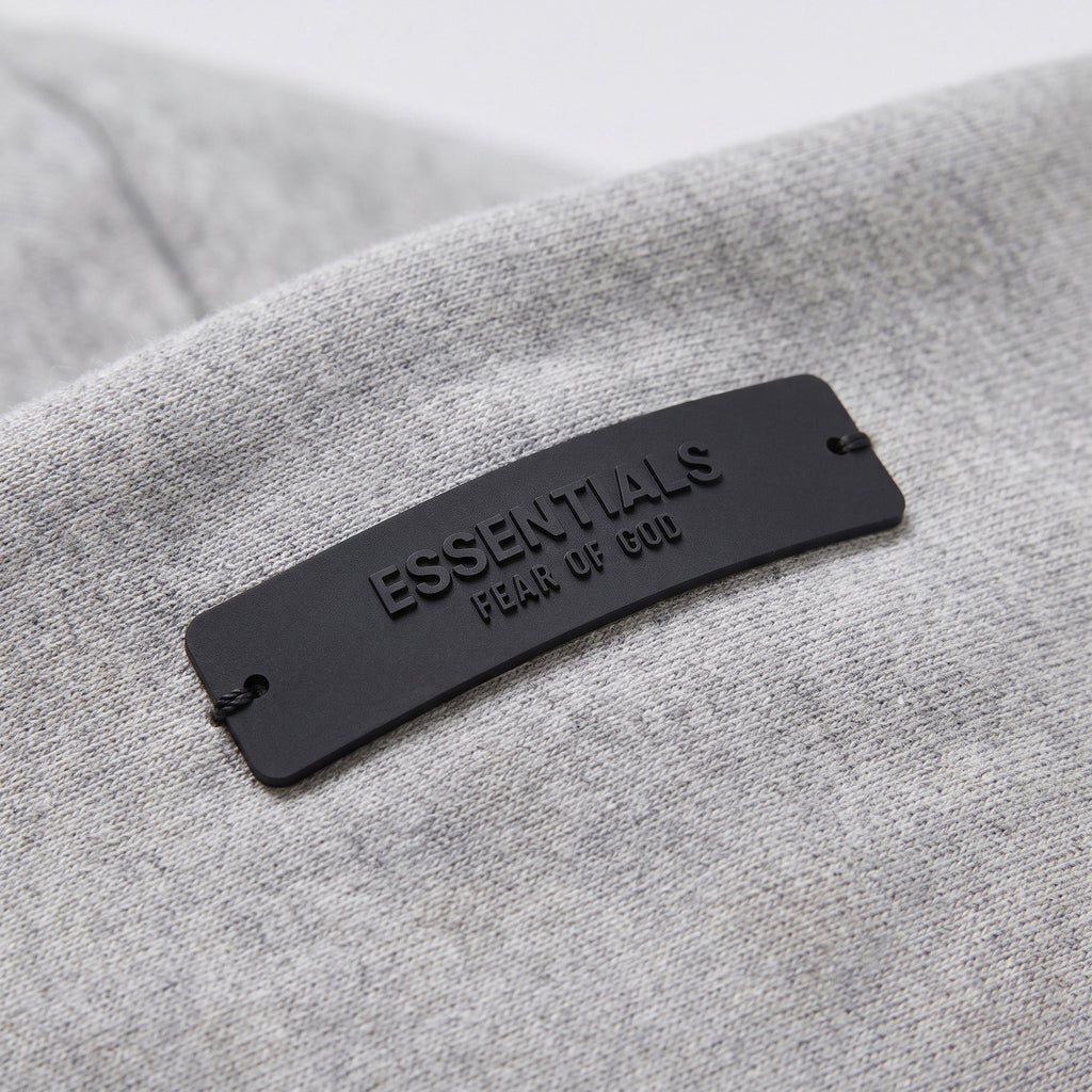 Fear of God Essentials S24 Fleece Hoodie Light Heather Grey 192HO246258F ADONIO