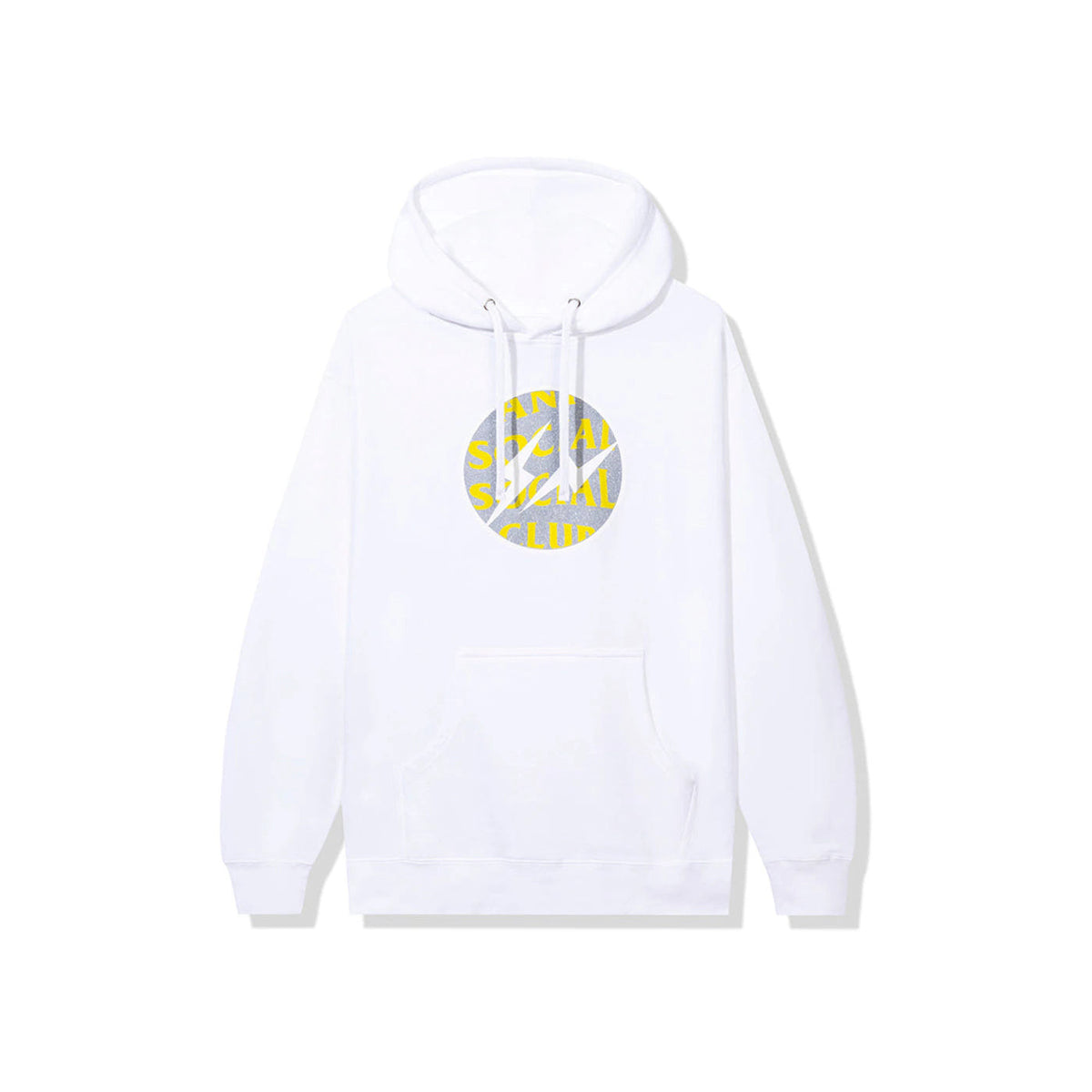 Anti Social Social Club x Fragment Called Interference Hoodie White ADONIO