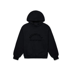 Fear of God Essentials Arch Logo Hoodie Jet Black