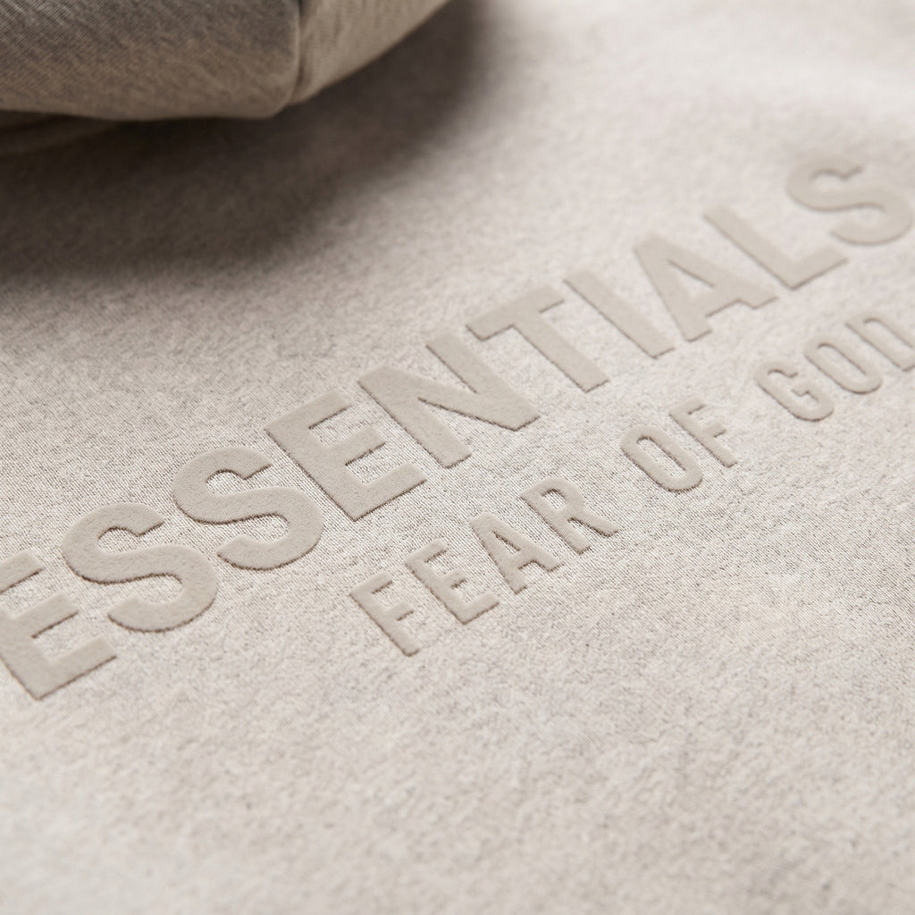 Fear of God Essentials S25 Hoodie Heather Stone ADONIO