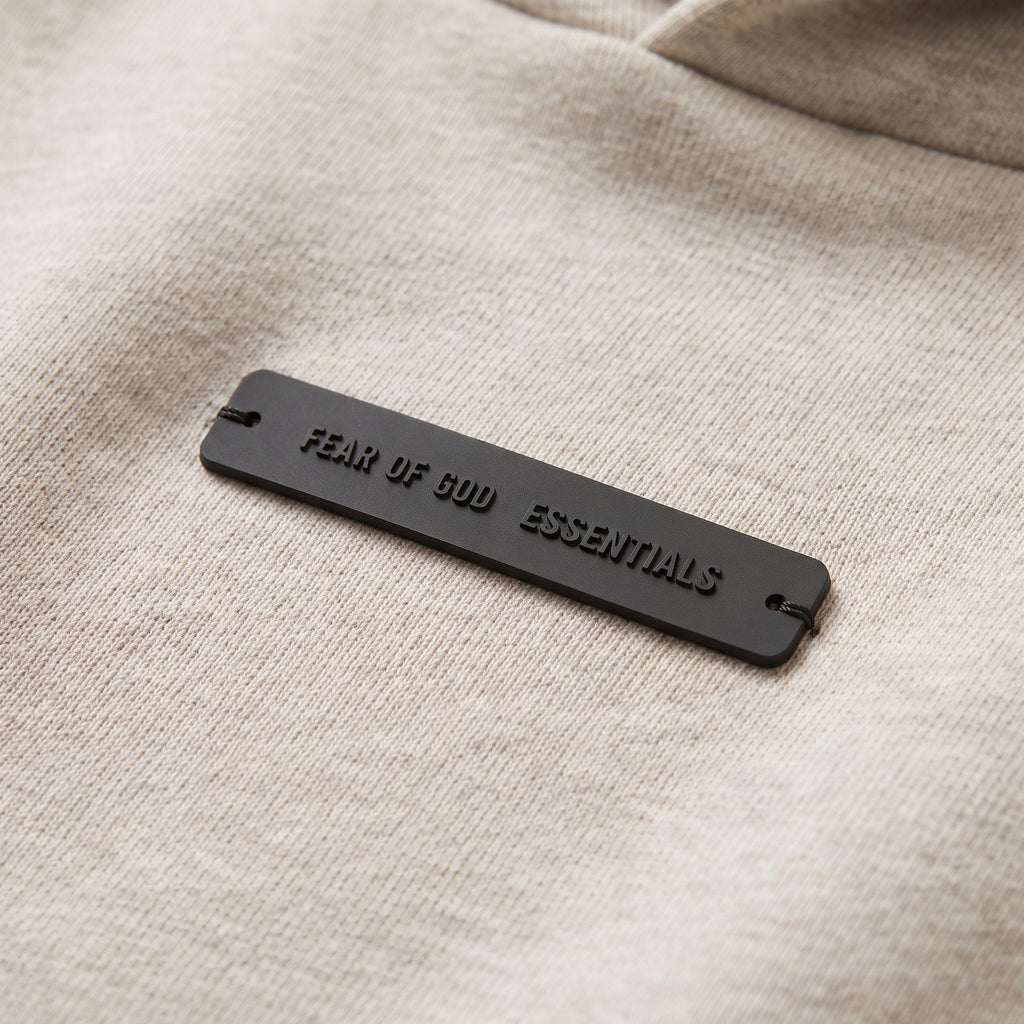 Fear of God Essentials S25 Hoodie Heather Stone ADONIO