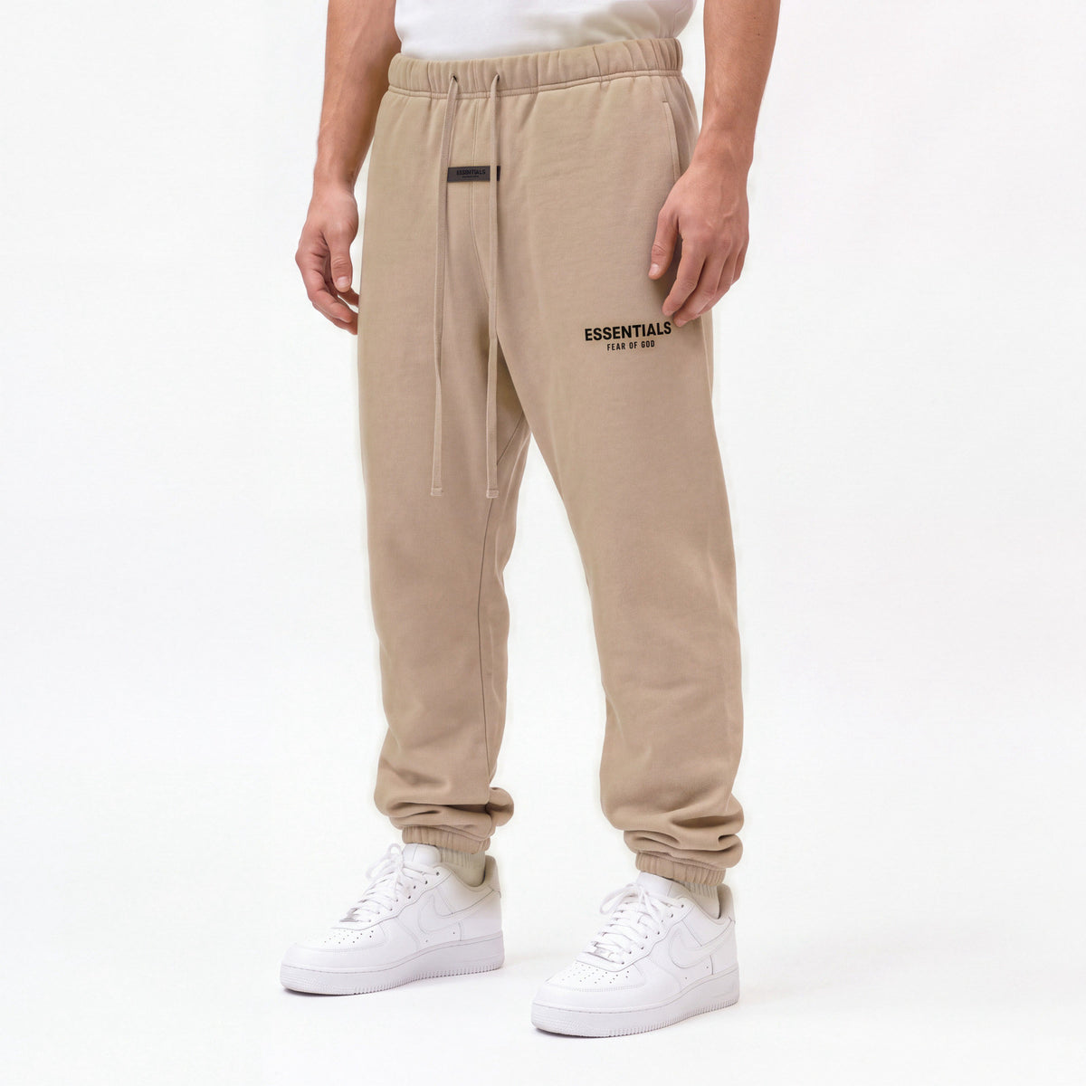 tepláky Fear of God Essentials S24 Fleece Sweatpants Desert Sand 130HO242027F ADONIO