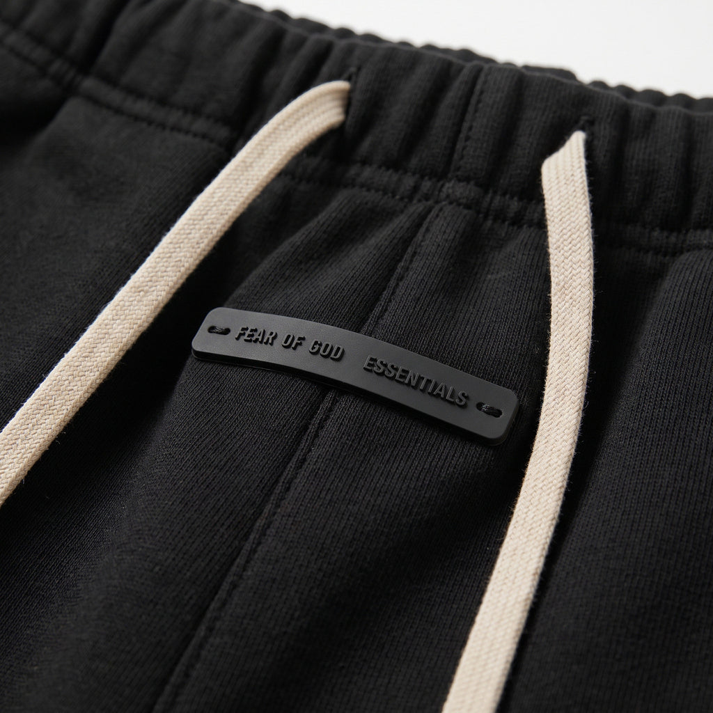 Fear of God Essentials NBA Sweatshorts (SS25) Grey Black ADONIO