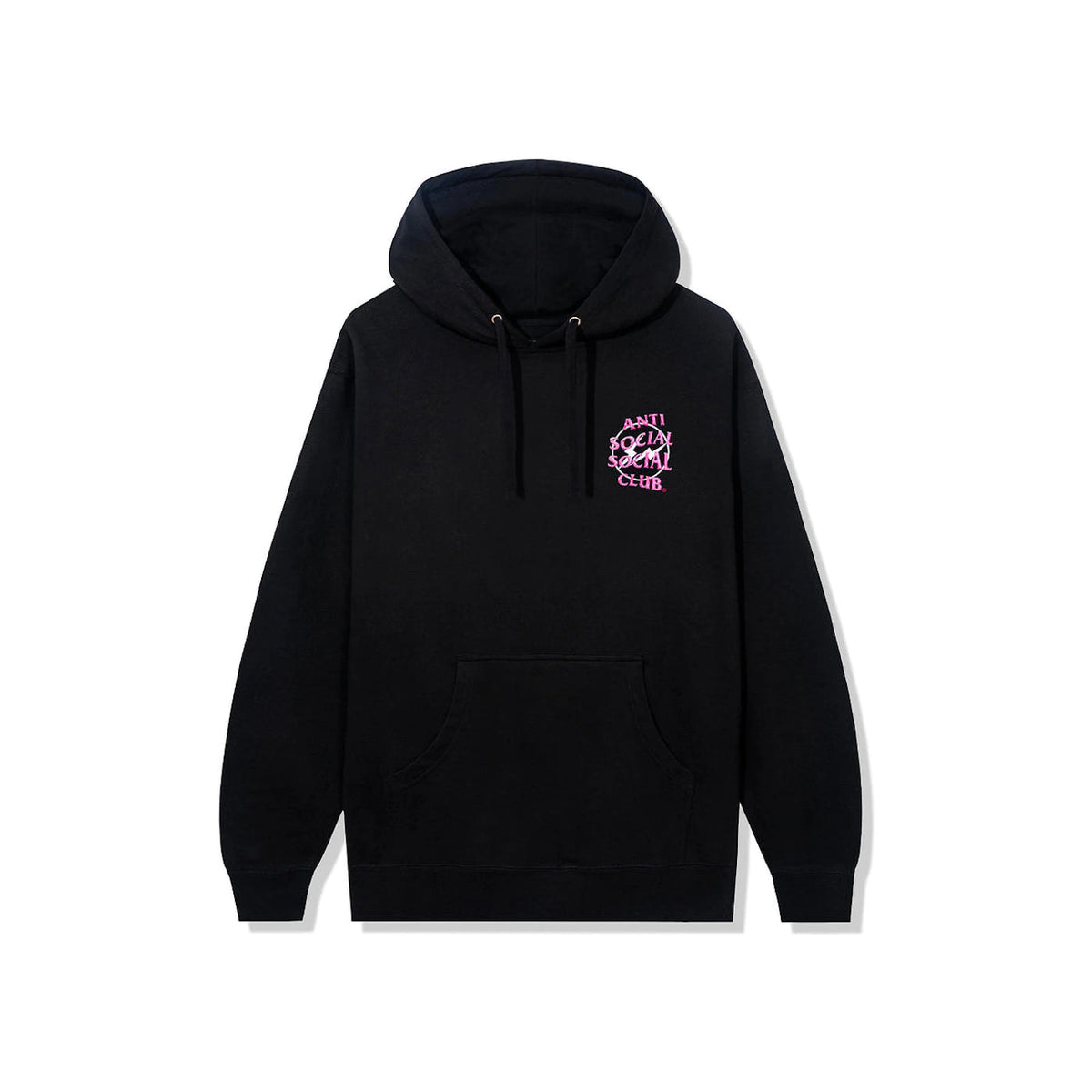 Anti Social Social Club x Fragment Precious Petals Hoodie Black Pink ADONIO