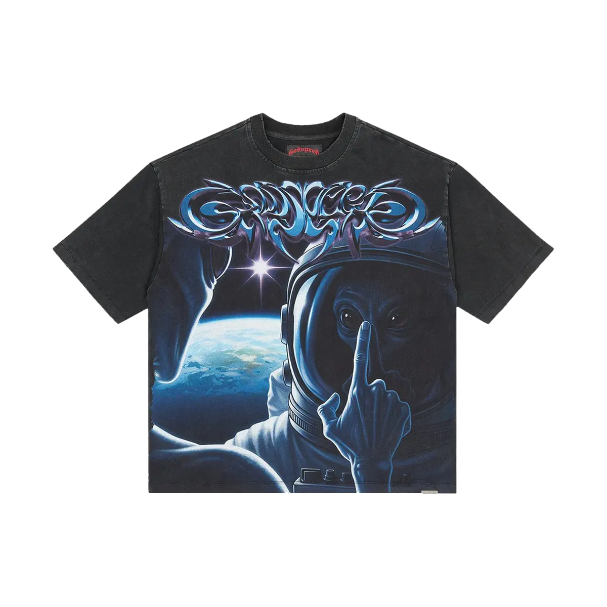 Godspeed First Contact 2 Tee Black
