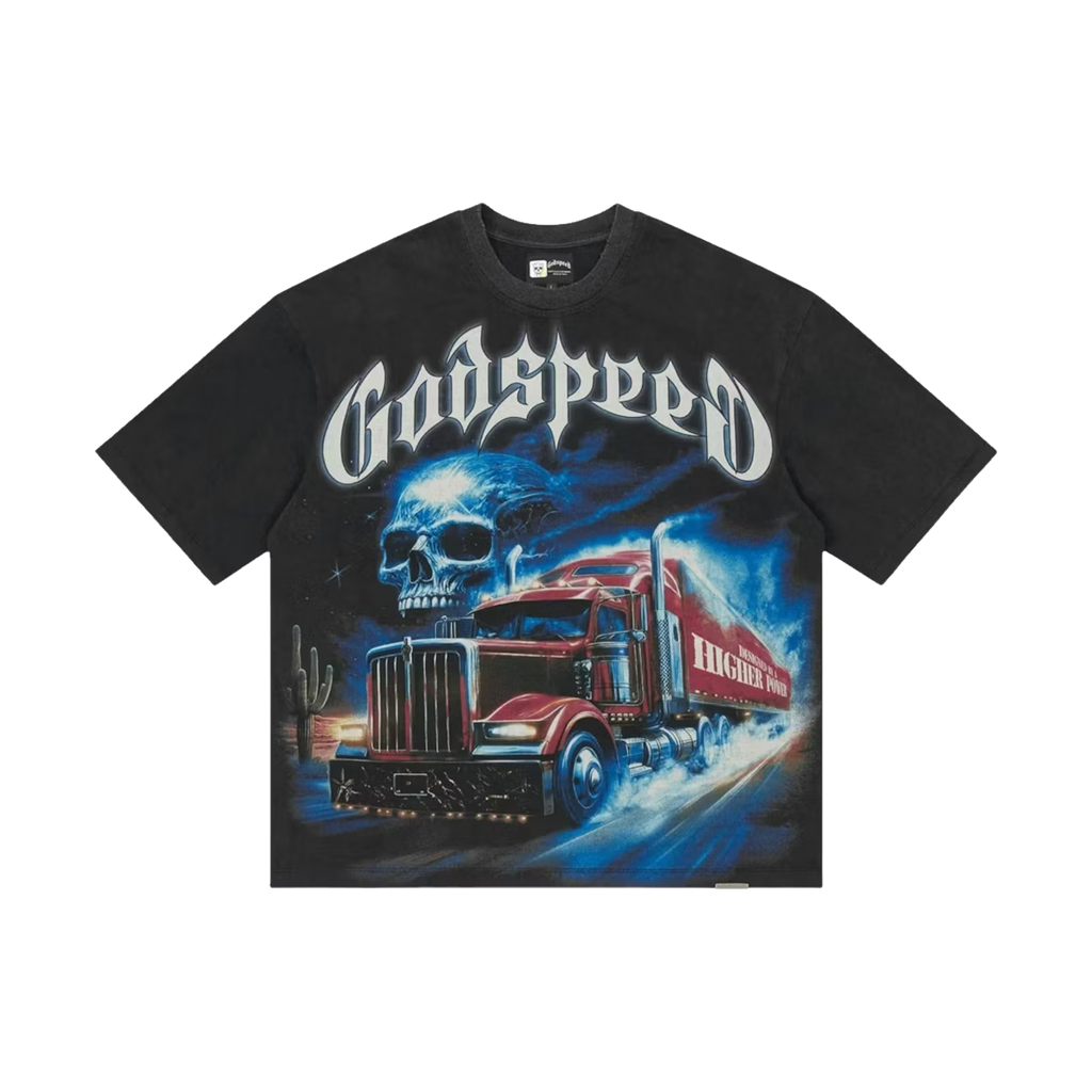 Godspeed Interstate Fate Tee Black