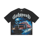 Godspeed Interstate Fate Tee Black