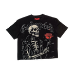 Godspeed Valentine Tee Black