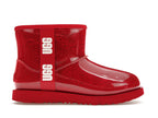 tenisky a boty UGG Classic Clear Mini II Boot Samba Red (Kids) 1112386K-SBR ADONIO