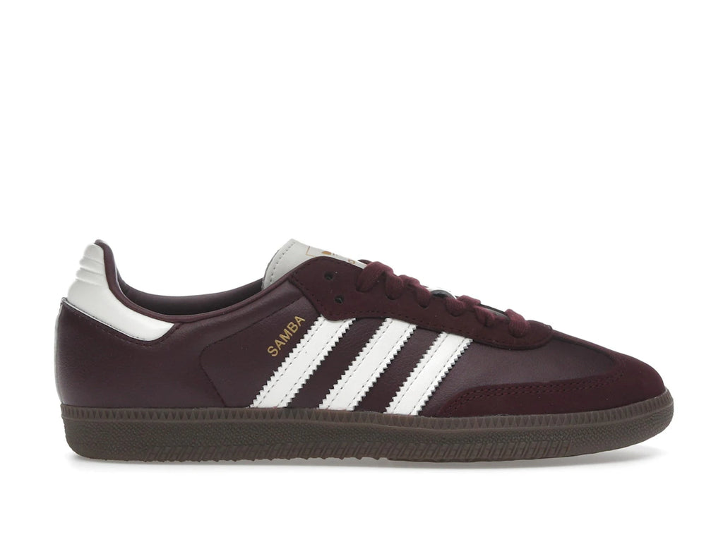 tenisky a boty adidas Samba OG Maroon Off White Gum (W) JR8844 ADONIO