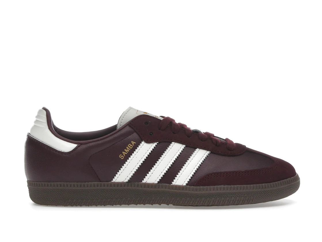 tenisky a boty adidas Samba OG Maroon Off White Gum (W) JR8844 ADONIO