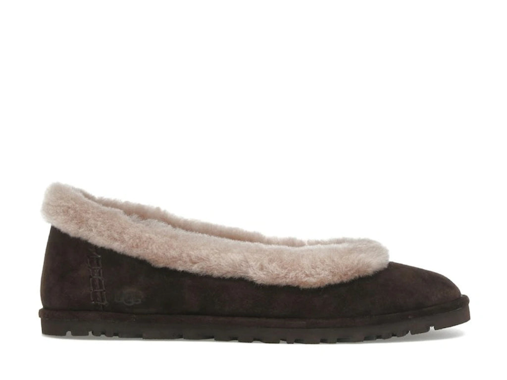 tenisky a boty UGG Zora Ballet Flat Dusted Cocoa (W) 1178111-DDC ADONIO
