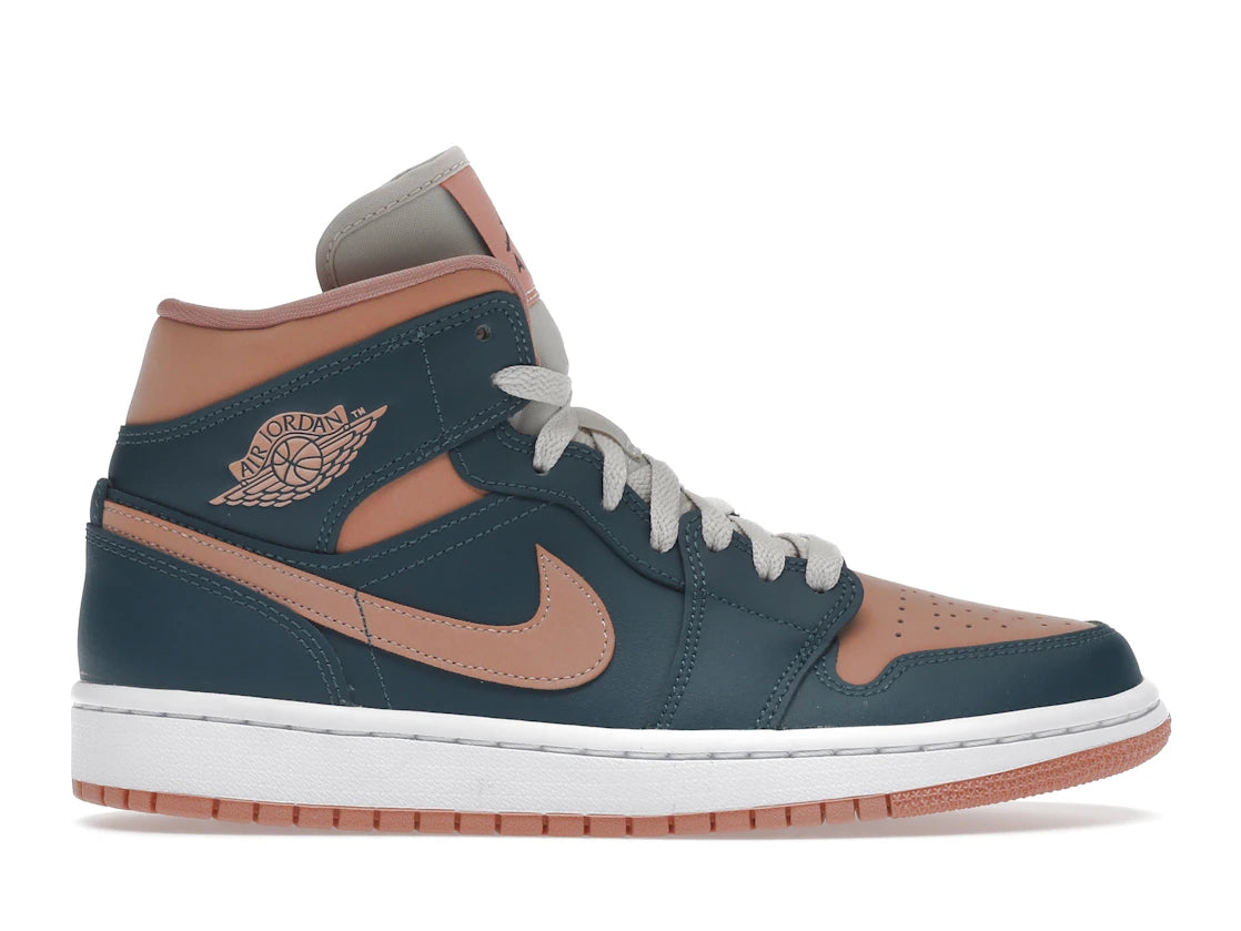 Jordan 1 Mid Dark Teal Green (W)