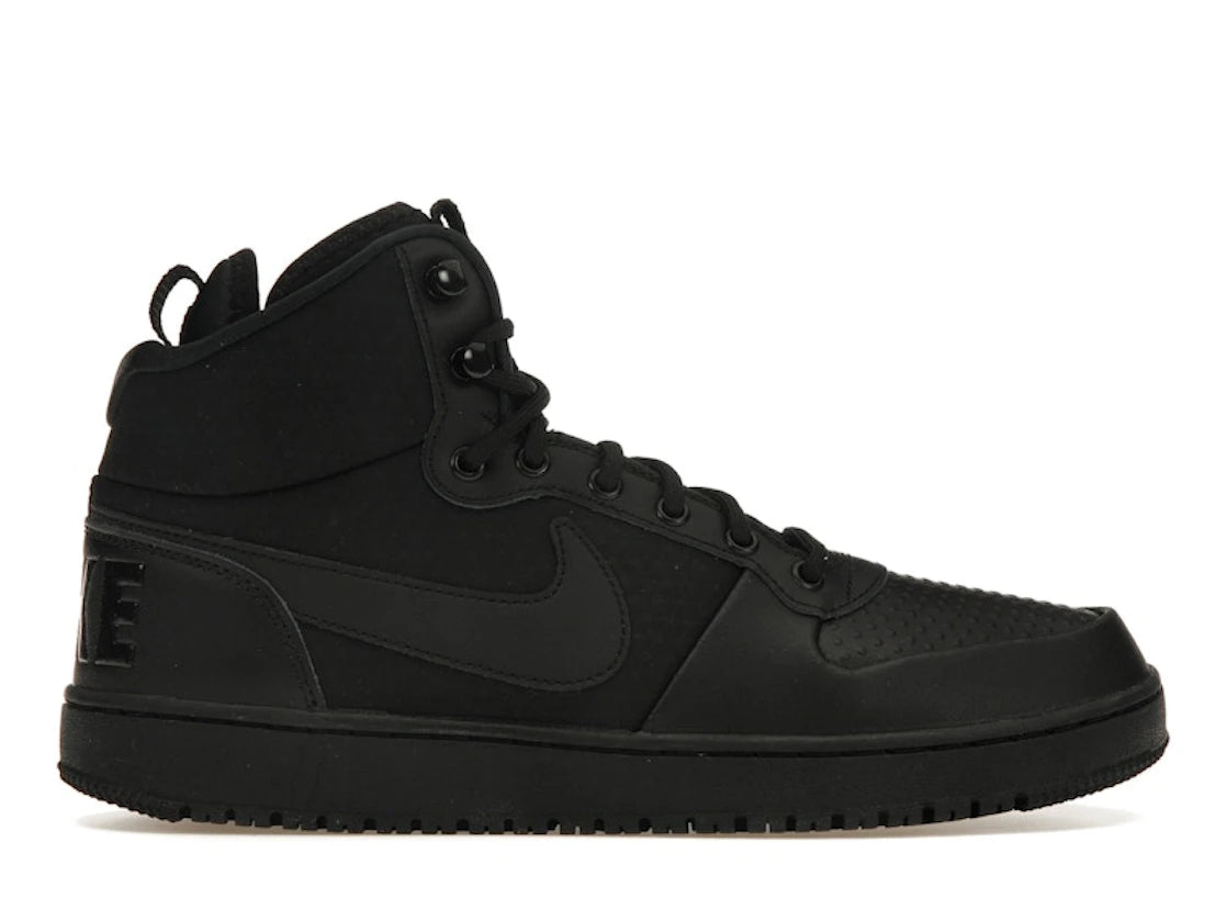 Nike Court Borough Mid Winter Triple Black