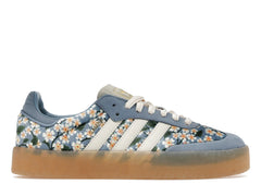 adidas Sambae Liberty London Floral Embroidery Blue Cream White (W)