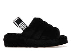 tenisky a boty UGG Fluff Yeah Slide Black (W) 1095119-BLK ADONIO