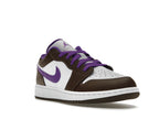 tenisky a boty Jordan 1 Low Purple Mocha (GS) 553560-215 ADONIO